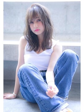 エース (ACE) ACE LA シルクブラウン×ゆるふわロング