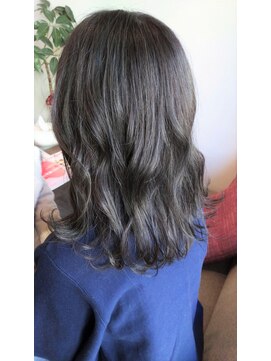 ヘアースペースシャルム (HAIR SPACE Charme) 大人かわいい　ツヤ感　ブルージュ・セミディ♪