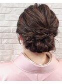 着物ヘアアレンジ