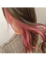 ジーナ 池袋(Zina)&nbsp;【Zina池袋】セミロング×インナーピンク