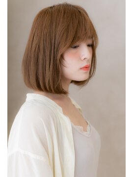 カバーヘア ブリス 川口(COVER HAIR bliss) グラマラスなカーキベージュ*前下がり大人ボブZ川口20代30代40代