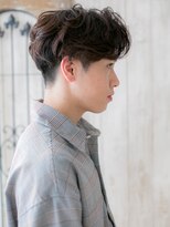 グルーミングサロン バーバー キャッスル 北浦和西口(Grooming salon Barber Castle)&nbsp;コンマバングかき上げフェードカットstyle M