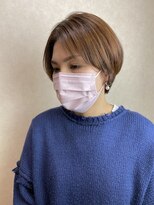 キュオンシア(CUEON. ciea)&nbsp;ハンサムショート×ヌーディーベージュ