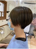 レディース刈り上げショート