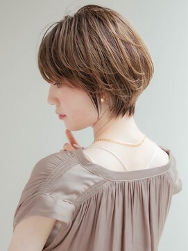 ロンドフルール 大宮東口(Lond fleur) Lond fleur林　横顔美人な丸みショートボブ