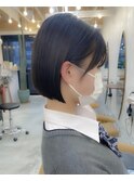 小顔ナチュラルボブ ココアベージュ【久保田夢美】横浜