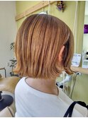 外ハネショートスタイル