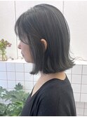 《花屋併設》ハイライト［酸性ストレート/ヘアセット］