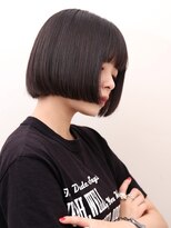 ヨファヘアー 岡本店(YOFA hair)&nbsp;大人ガーリーモードストレートボブ0605