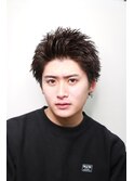 ブラックスパイキーショート