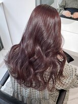 ランテルディ 渋谷(LANTERDIT)&nbsp;チョコレートブラン　くびれヘア　韓国風　ロング