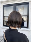 切りっぱなしボブ