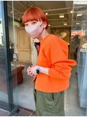 【Special OSAKA】ショートボブオレンジ