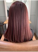 艶ワインレッド