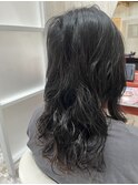 カット、パーマ