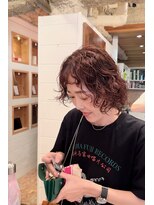 ラレイ ハラジュク(Lalei harajuku)&nbsp;ウルフカット/スパイラルパーマ/ウルフパーマ/レイヤーカット