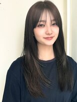 コート 表参道(Cote)&nbsp;Cote 美髪/ダークアッシュ/セミディ/シアーカラー/韓国レイヤー