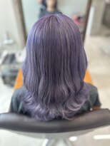 シエル 羽生店(Ciel)&nbsp;ラベンダーカラー　アンブラカラー　こなれミディ