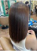 髪質改善ストレート