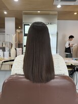 ミュゼリーブル(Musee libre)&nbsp;”柔らかい自然な艶髪ストレートヘア”