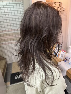 キューズ クラブ(cuz KLUB) 【cuzKLUB】ロングウルフレイヤー×ハイライト　池袋