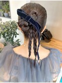 お呼ばれヘアセット