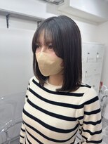 レーヴバイキートス(REVE by kiitos) 【REVE】ワンカールミディ/水素髪質改善トリートメント