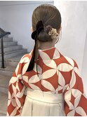 タイトアレンジ/シニヨンアレンジ/袴アレンジ/吉祥寺/高石