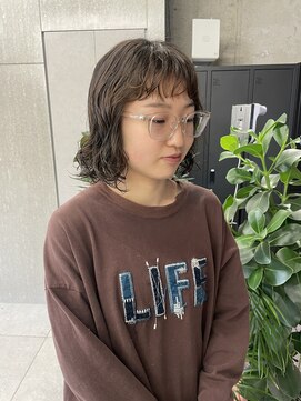 キャラハーフ 池袋東口店(KYARA HALF) ボブパーマ/ナチュラルパーマ/ウェーブヘア