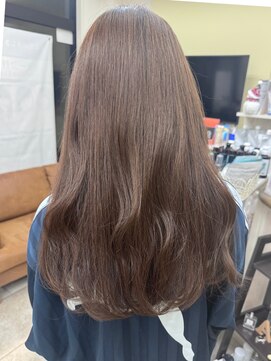 アンジュ 篠ノ井店(ange) 柔らかブラウンカラー