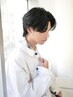 【メンズ限定】　カット＋フェザーパーマ＋炭酸泉￥13750