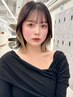インナーカラー　￥15,000 (土日祝+500円)/韓国ヘア/レイヤー