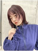 顔まわりレイヤー美髪外ハネボブイメチェンホワイトブロンド