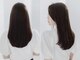 キャリコ(calico)の写真/ダメージを考慮した上で艶髪が叶う手ぐしでまとまる柔らかい質感に仕上がる自然なストレートヘア[髪質改善]
