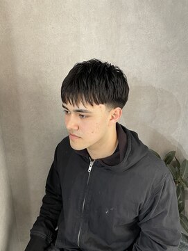 デン 仙台店(DEN) フェザーパーマ/スパイキーショート[榴岡/メンズ/理容室]