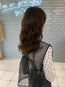 カシェ マエノヘタ(Cashe'e MAENOHETA) オリーブブラウンカラー