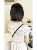 切りっぱなしボブ