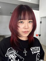 ノートエートル 西金沢(Nought etre)&nbsp;デザインカラー10代20代30代レッドカラー