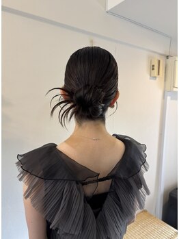 シュエット(Chouette)の写真/【土日祝8時OPEN☆ヘアセット¥4000~/フルメイク&セット¥8500~】理想通りに仕上がる&崩れないと大好評♪