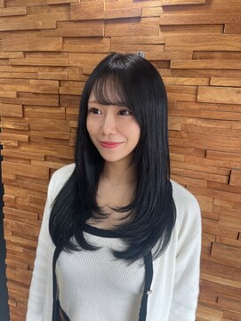 ラピス 横浜(Lapis) ブルーブラック顔まわりハイレイヤー