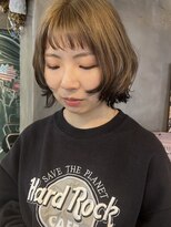 ザ ヘア ディードットログ(The hair D.Log)&nbsp;裾ブラックカラー　ブリーチ　エンドカラー　ダブルカラー