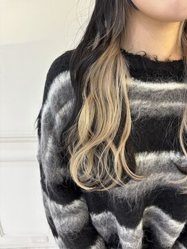 アプリバイリアン 浦和2号店(appri by Rien) インナーカラー/ホワイトベージュ