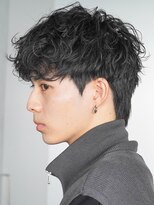 フィフスパーク(fifth PARK)&nbsp;アクティブショートフェザーパーマルーズショートセンターパート