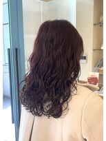 シアン 栄店(CYAN.)&nbsp;さくらピンク×ゆるっとウェーブパーマ【栄】