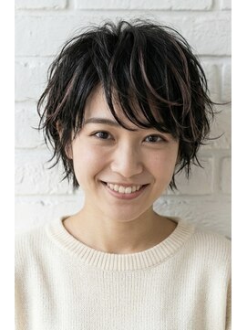 ドックス(dock::s) カジュアル外ハネ☆ポイントメッシュ