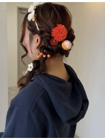 カシェ キョウマチ(cashe’e)&nbsp;編みおろしヘア