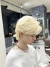 【初ブリーチにも◎】MEN'Sカット+ダブルカラー+ナノバブルケア /カラー/佐倉
