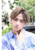 men'shair/波巻きツイストスパイラル/ニュアンスパーマ