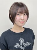 *レイヤーショートウルフボブマッシュウルフマッシュショート