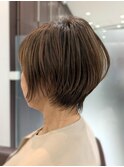 大人ショートボブ